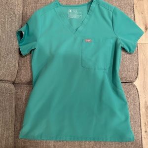 Figs Limited edition color surgical blue scrub set